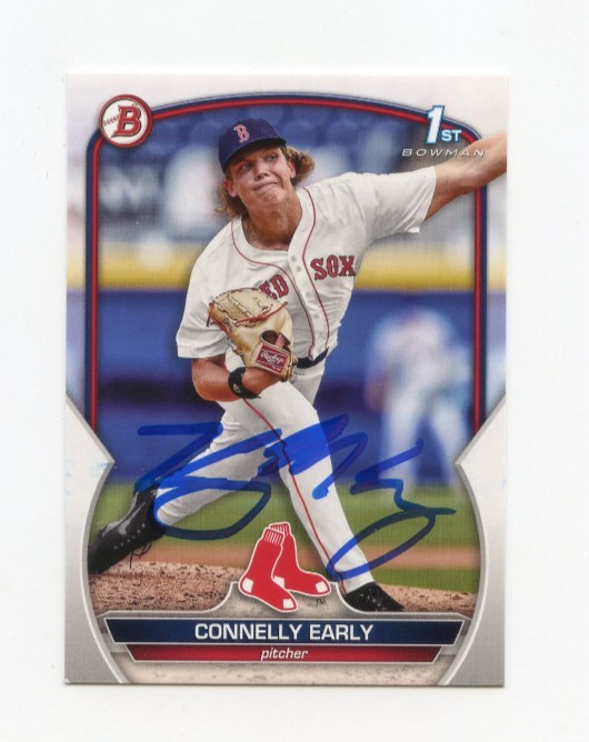 CONNELLY EARLY SIGNED AUTOGRAPHED 2023 BOWMAN DRAFT BASEBALL CARD AUTO