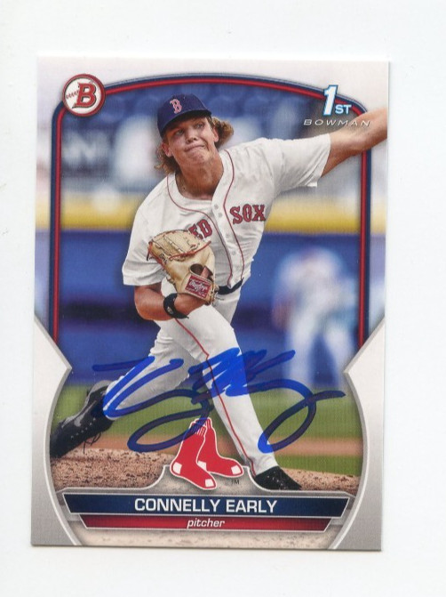CONNELLY EARLY SIGNED AUTOGRAPHED 2023 BOWMAN DRAFT BASEBALL CARD AUTO