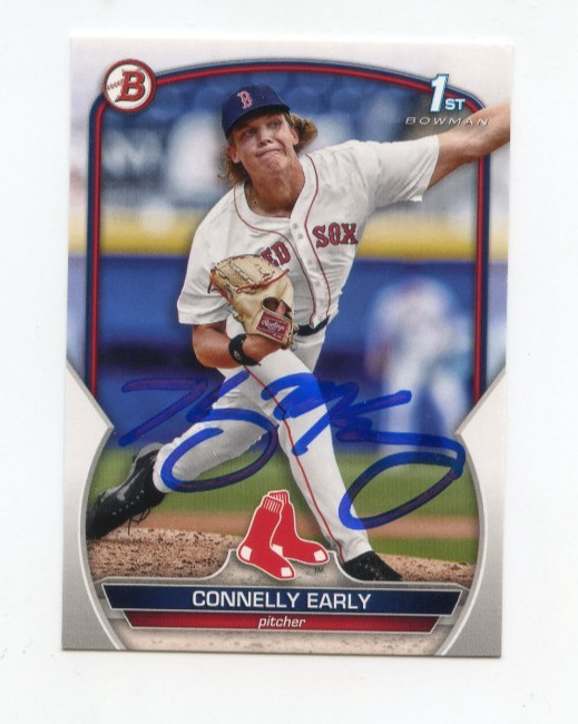 CONNELLY EARLY SIGNED AUTOGRAPHED 2023 BOWMAN DRAFT BASEBALL CARD AUTO