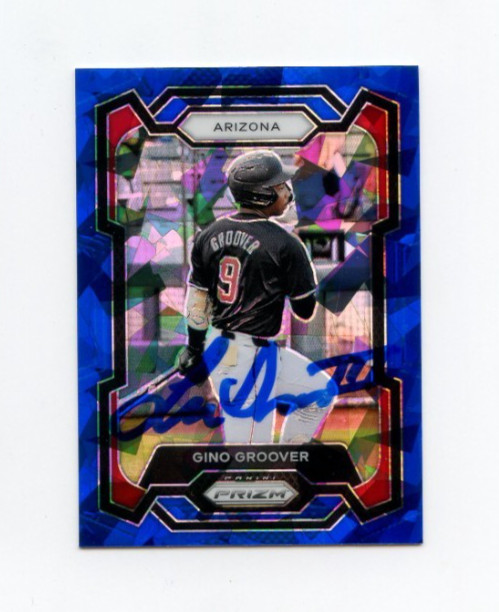 LUJAMES GINO GROOVER SIGNED 2024 PANINI PRIZM DRAFT PICK BASEBALL CARD AUTO