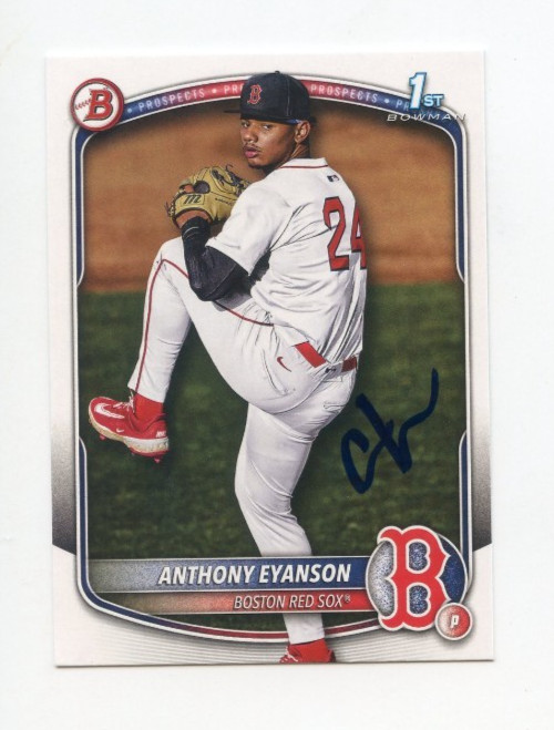 ANTHONY EYANSON SIGNED AUTOGRAPHED 2025 BOWMAN DRAFT BASEBALL CARD AUTO