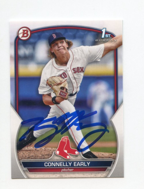 CONNELLY EARLY SIGNED AUTOGRAPHED 2023 BOWMAN DRAFT BASEBALL CARD AUTO