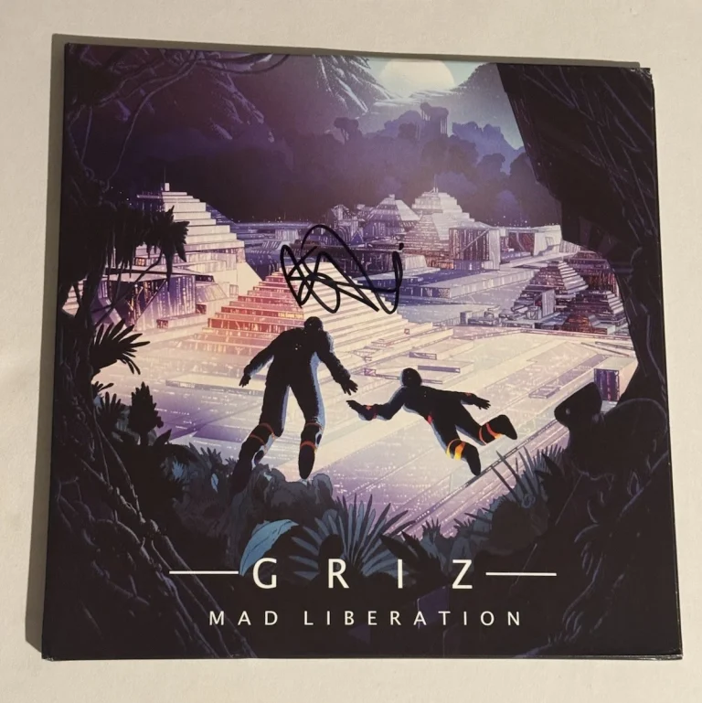 GRIZ DJ HAND SIGNED AUTOGRAPHED VINYL RECORD EDM STAR GRANT KWIECINSKI COA