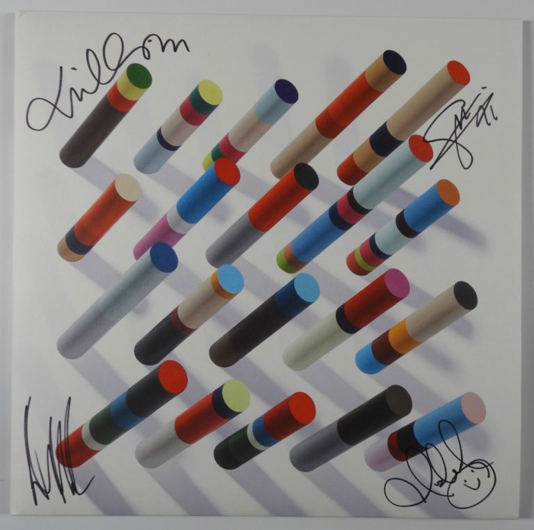 Future Islands JSA Signed Autograph Record Album Vinyl From A Hole In The Floor