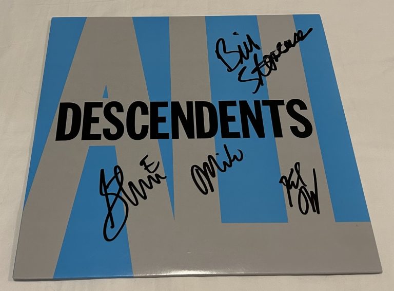 DESCENDENTS SIGNED ALL VINYL RECORD JSA
