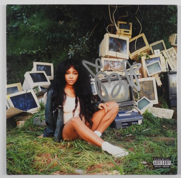 SZA JSA Autograph Signed Album Vinyl Record Ctrl ACOA