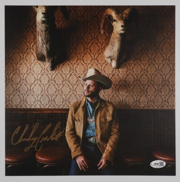 Charley Crockett JSA Signed Autograph Record Insert Vinyl Age Of The Ram