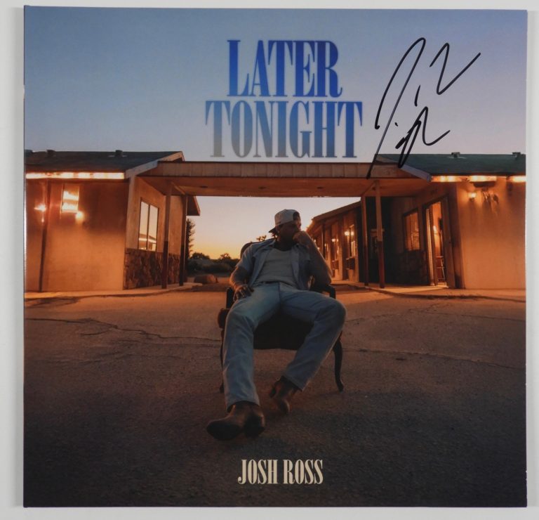 Josh Ross JSA Signed Autograph Album Record Vinyl Later Tonight