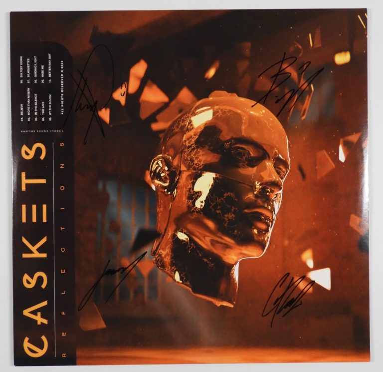 Caskets JSA Signed Autograph Album Record Vinyl Reflections