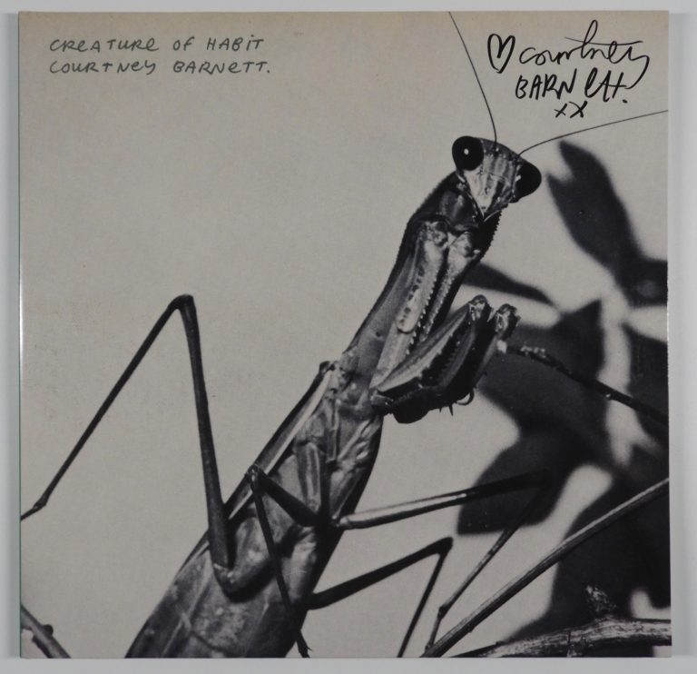 Courtney Barnett JSA Signed Autograph Album Record Vinyl Creature Of Habit