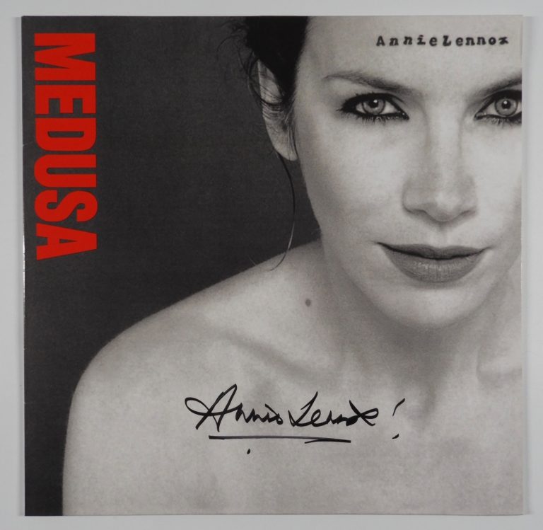 Annie Lennox JSA Signed Autograph Album Record Vinyl Medusa
