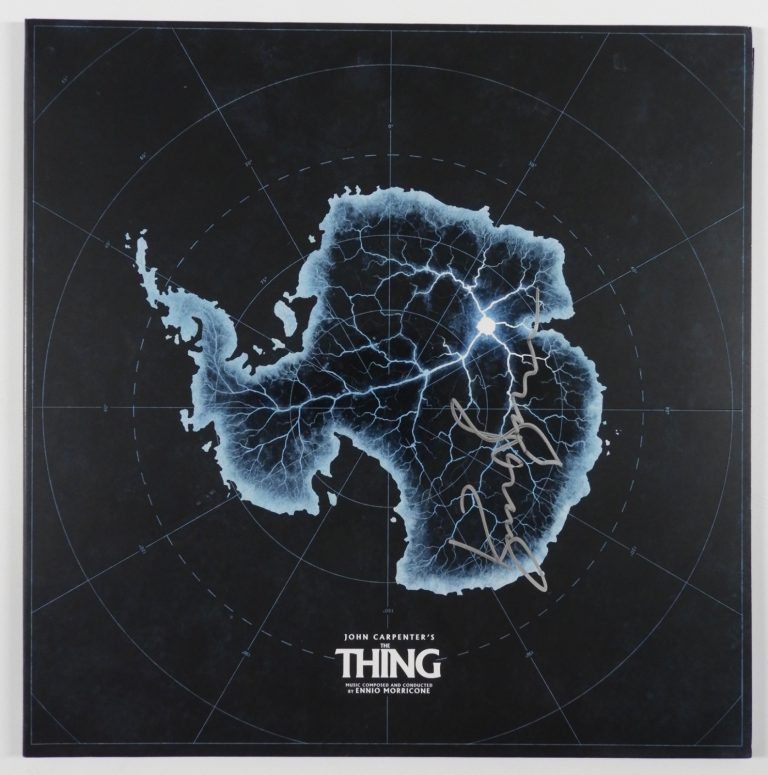Kurt Russell Signed JSA Autograph Record The Thing Soundtrack Vinyl