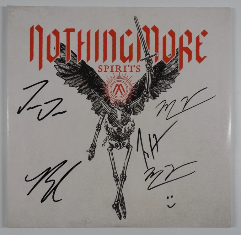 Nothing More Fully JSA Signed Autograph Record Album Vinyl Spirits