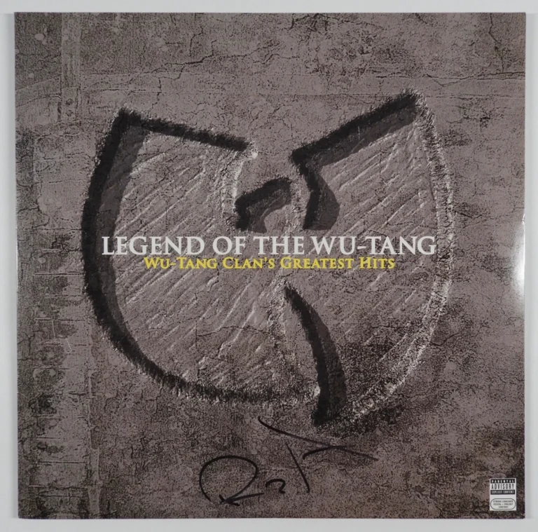 Wu-Tang Clan RZA JSA Signed Autograph Record Album Vinyl Greatest Hits