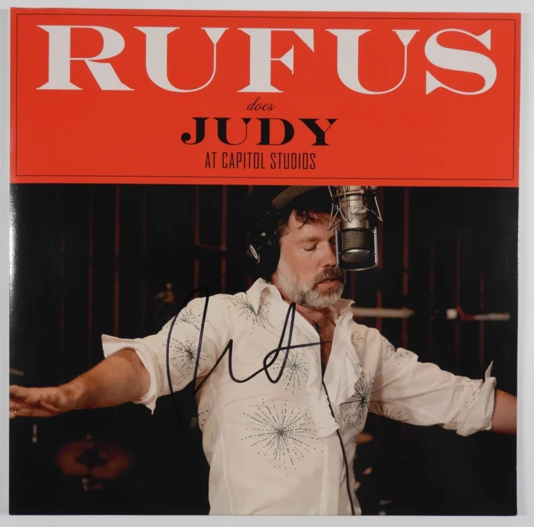 Rufus Wainwright JSA Signed Autograph Record Album Vinyl Judy
