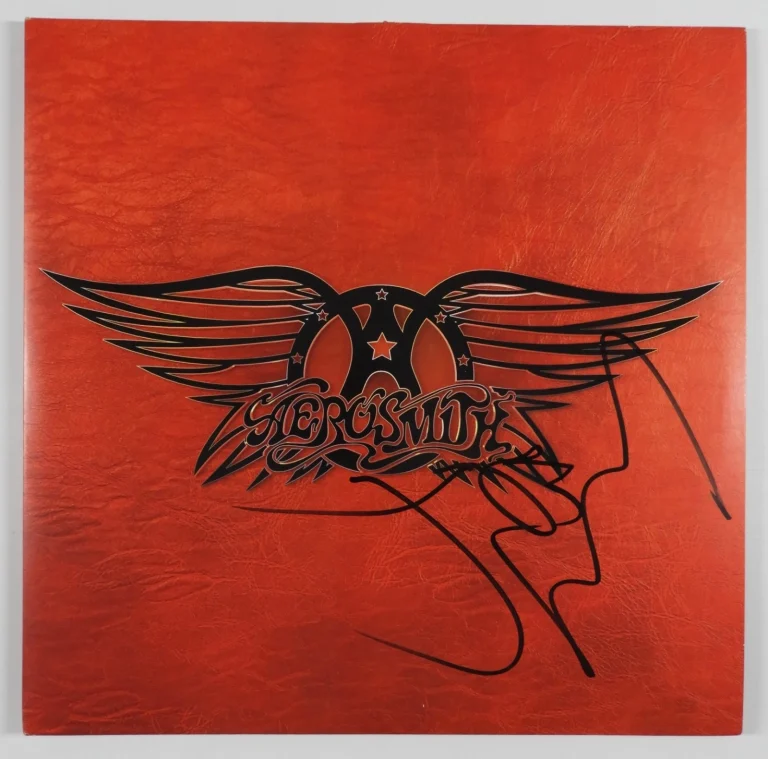 Joe Perry Aerosmith JSA Signed Autograph Record Album Vinyl