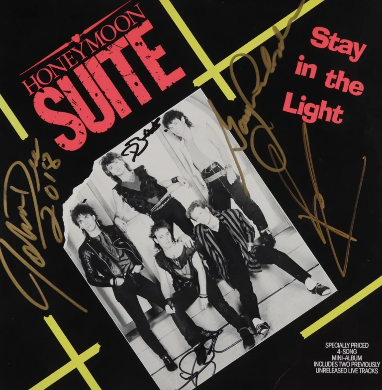 Honey Suite JSA Signed Autograph Album Vinyl Record Stay In The Light