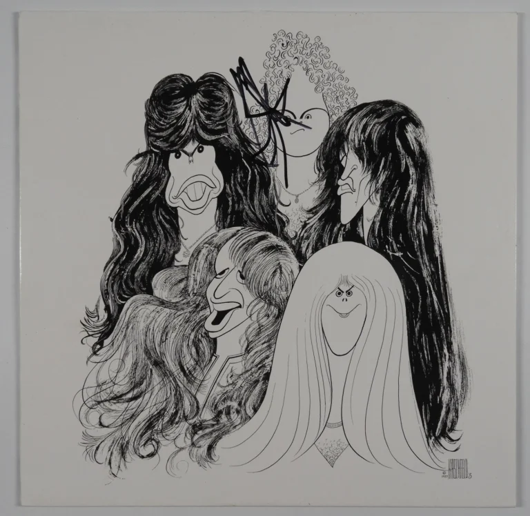 Steven Tyler Aerosmith JSA Signed Autograph Album Record Vinyl Draw The Line