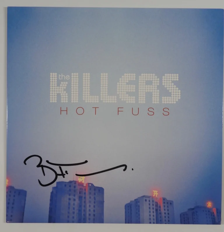 The Killers Brandon Flowers JSA Signed Autograph Record Album Vinyl Hot Fuss