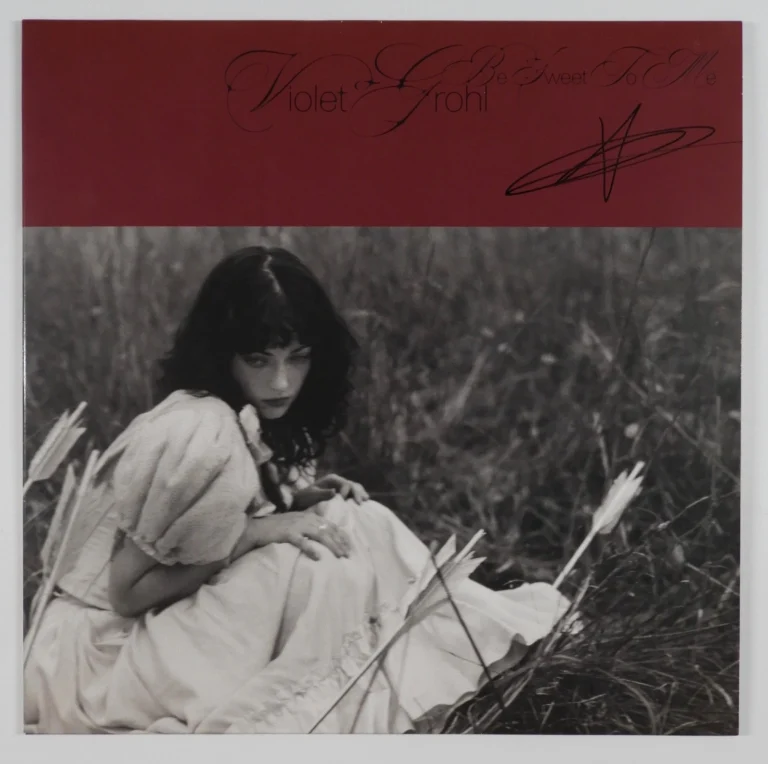 Violet Grohl Signed Autograph JSA Vinyl Record Album Be Sweet To Me