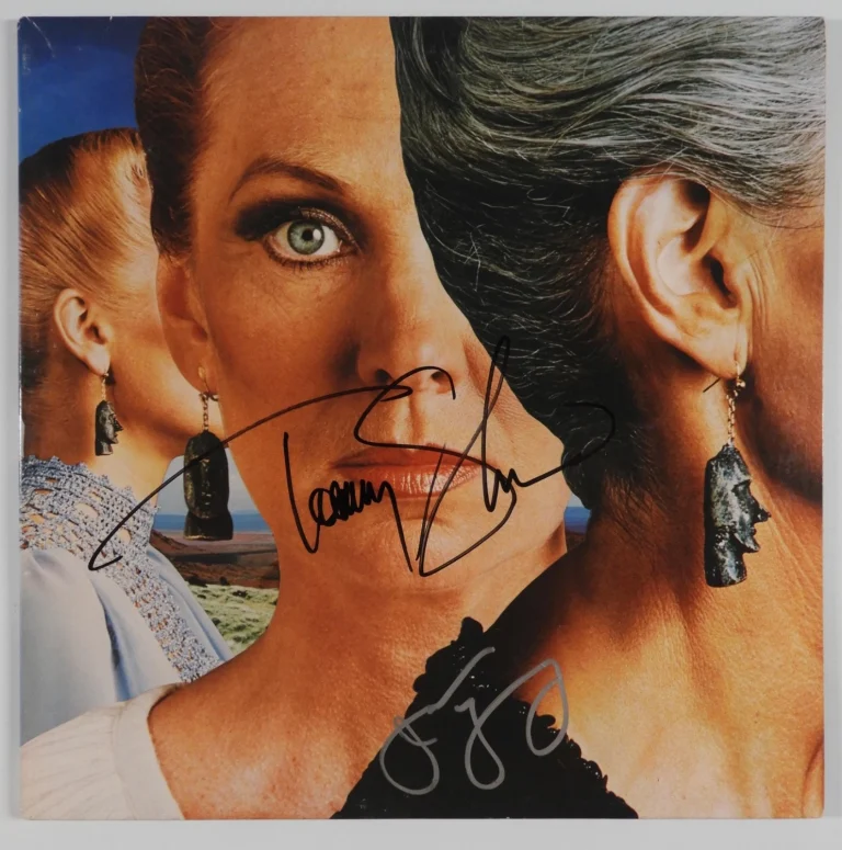 Styx Tommy Shaw James Young JSA Signed Autograph Album Vinyl Pieces of Eight