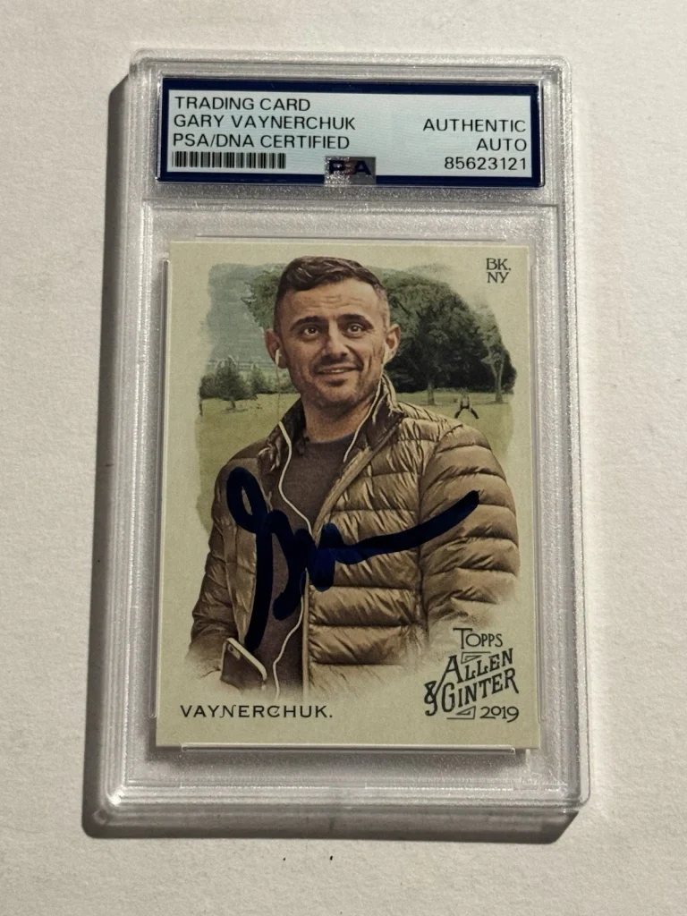 Gary Vee Vaynerchuk Auto 2019 Topps Allen & Ginter Signed PSA/DNA