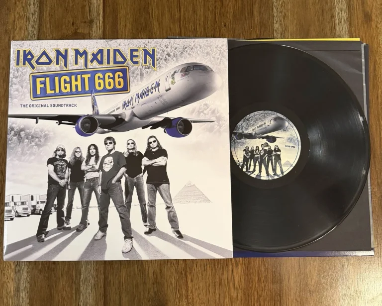 Iron Maiden ‘Flight 666’ Vinyl Album Record New Never Played