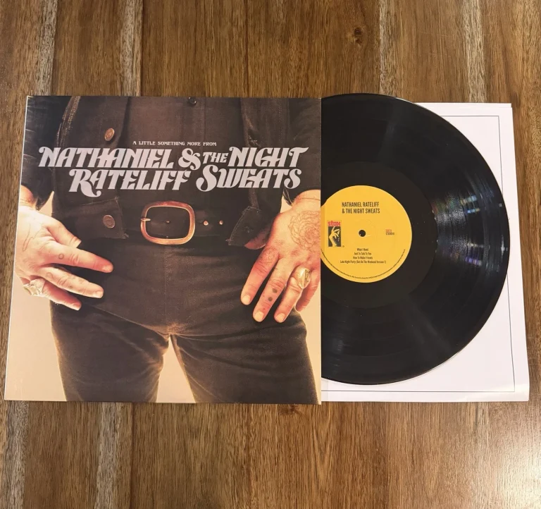 Nathaniel Rateliff A Little Something More From Vinyl Album Record Never Played
