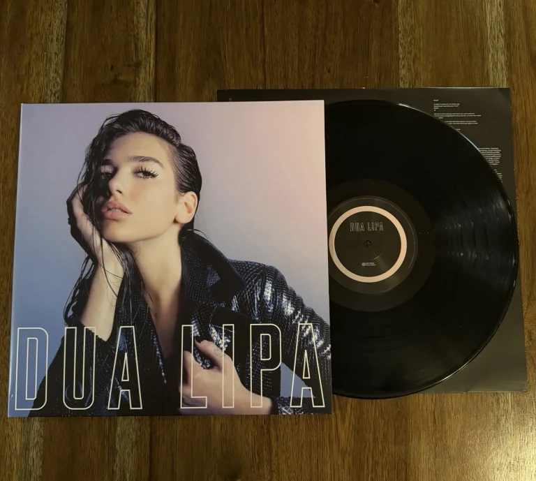Dua Lipa ‘Self Titled’ 2017 Vinyl Album Record Never Played