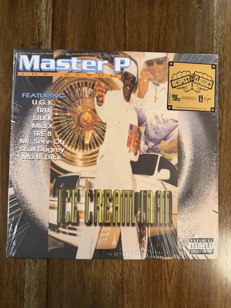 Master P ‘Ice Cream Man’ Vinyl Album Record Brand New Never Played