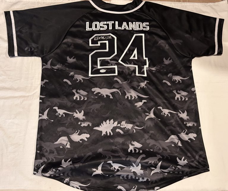 EXCISION SIGNED LOST LANDS JERSEY JSA JEFFREY ABEL