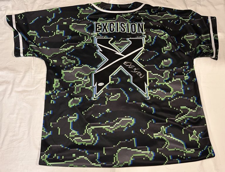 EXCISION SIGNED JERSEY JSA JEFFREY ABEL