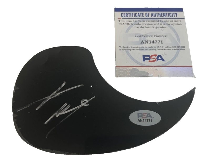 Kip Moore Signed Autographed Guitar Acoustic Pickguard PSA Certified READ