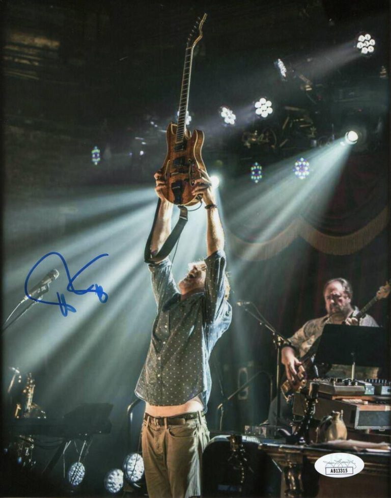 TREY ANASTASIO SIGNED AUTOGRAPH 8X10 PHOTO - PHISH LEGEND FARMHOUSE W/ JSA COA
