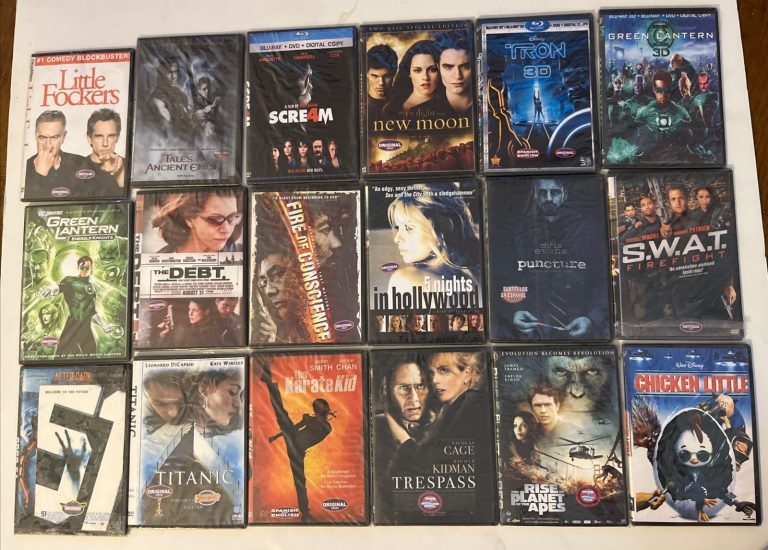 Lot Of 18 Sealed Adult DVD Movies Fockers, Scream, Green Lantern, Twilight, +++