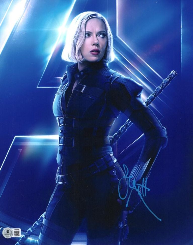 Scarlett Johansson Signed Autograph 11x14 Photo - Avengers Promo w/ Beckett COA