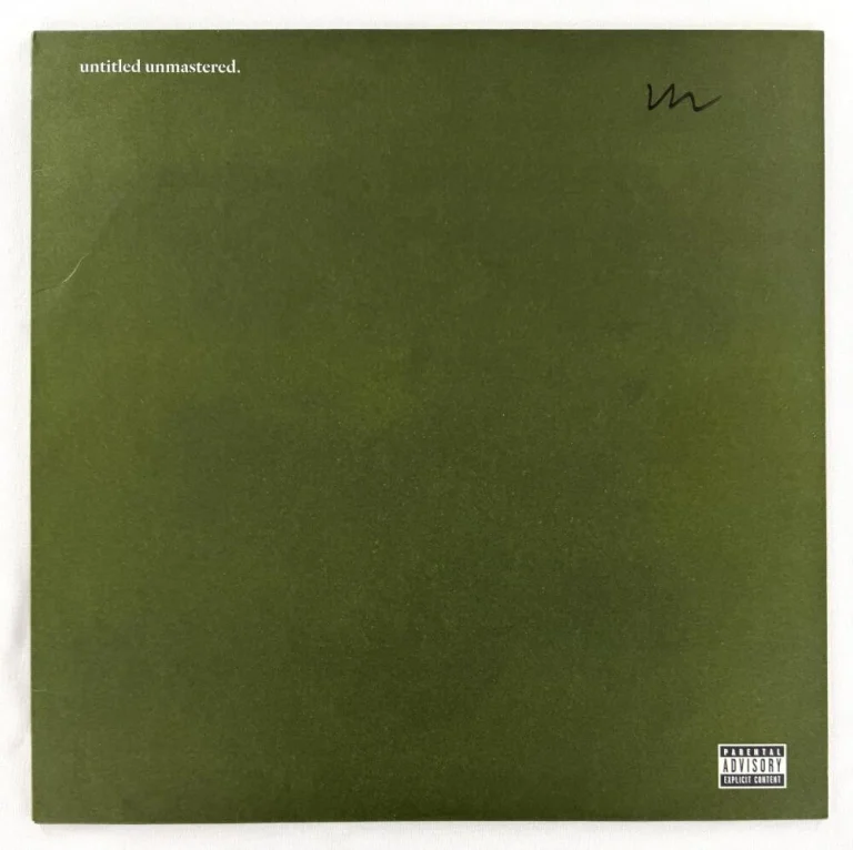 Kendrick Lamar Signed Autograph Untitled Unmastered Album Record LP - PSA COA