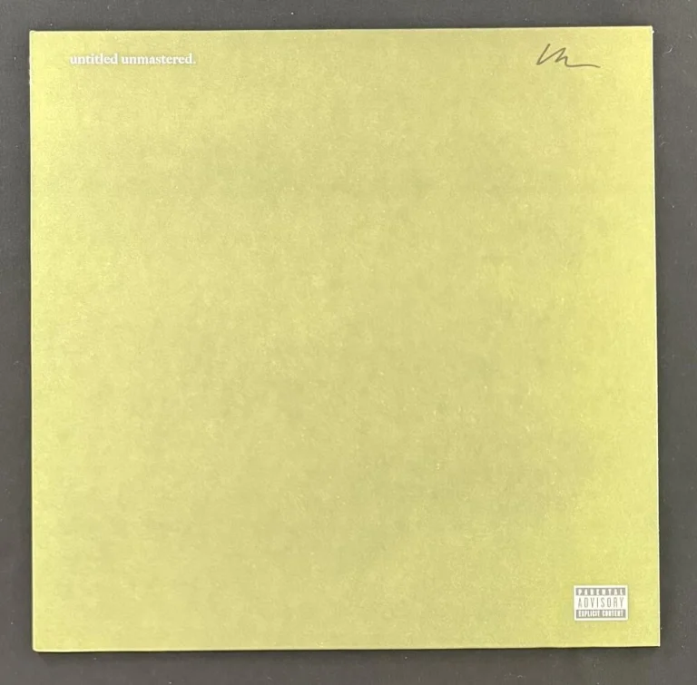 Kendrick Lamar Signed Autograph Untitled Album Vinyl Record LP w/ PSA COA