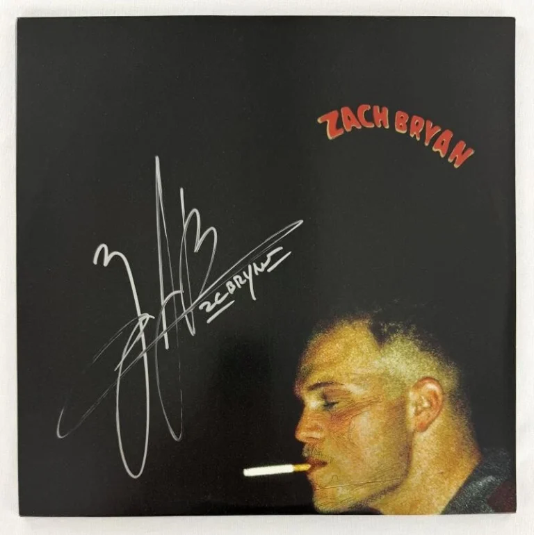 Zach Bryan Signed Autograph self titled Album Vinyl Record LP w/ Beckett COA
