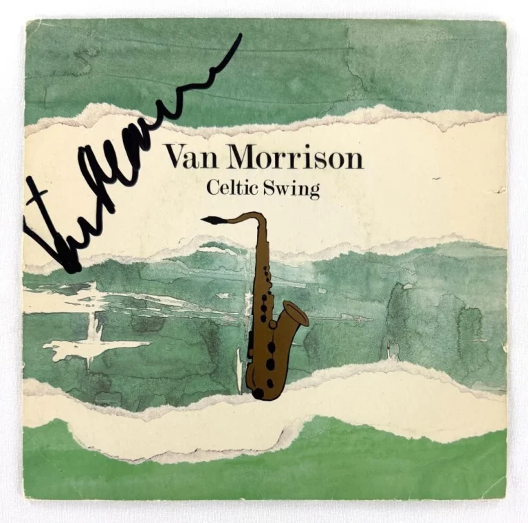Van Morrison Signed Autograph Celtic Swing 7