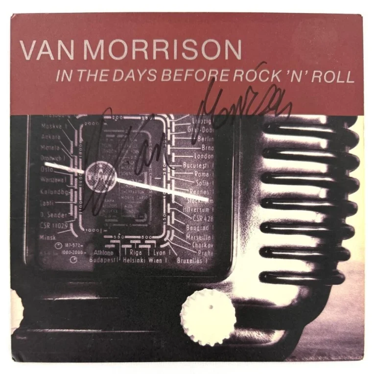 Van Morrison Signed Autograph 7