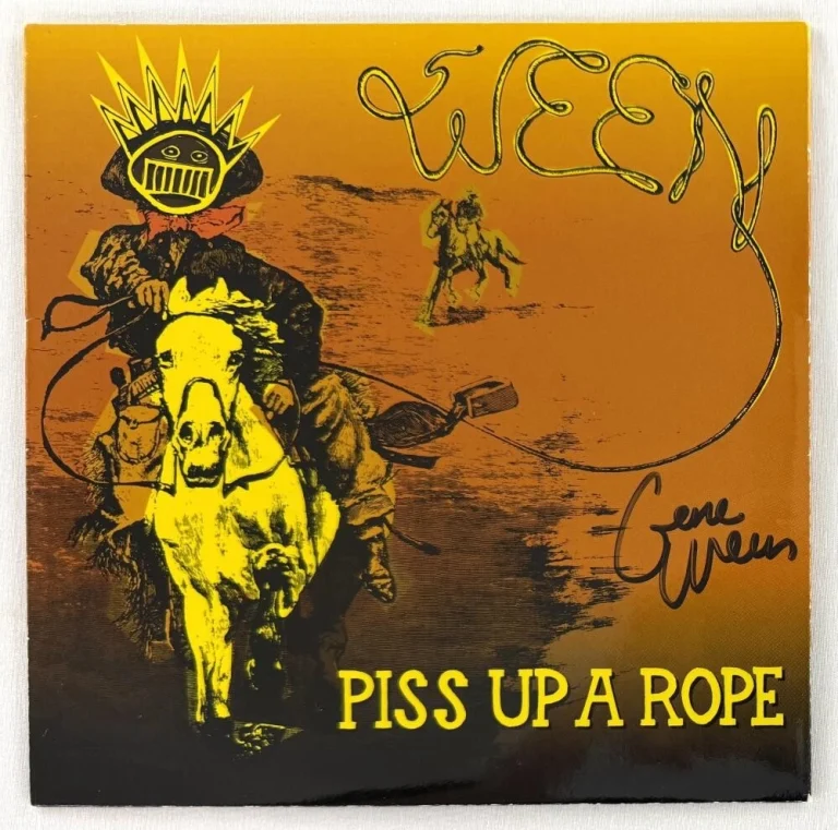 Gene Ween Signed Autograph Piss Up A Rope 7