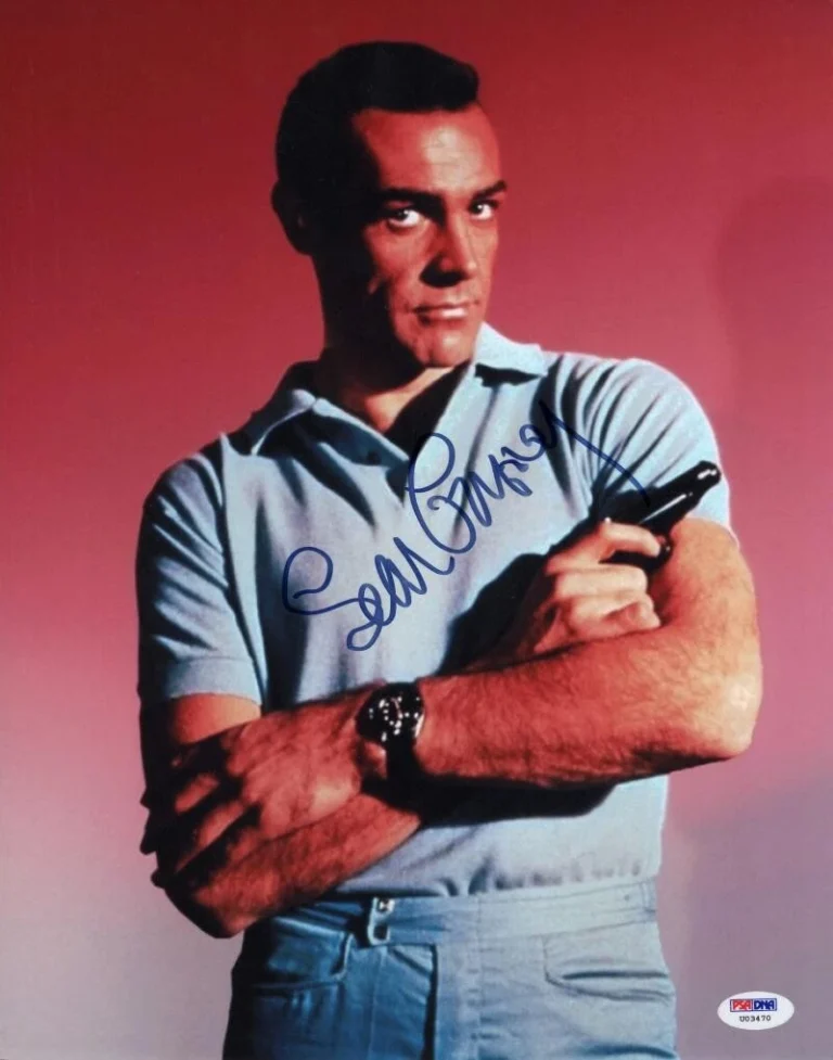 Sean Connery Signed Autograph 11x14 Photo - James Bond 007 in Dr No w/ PSA COA