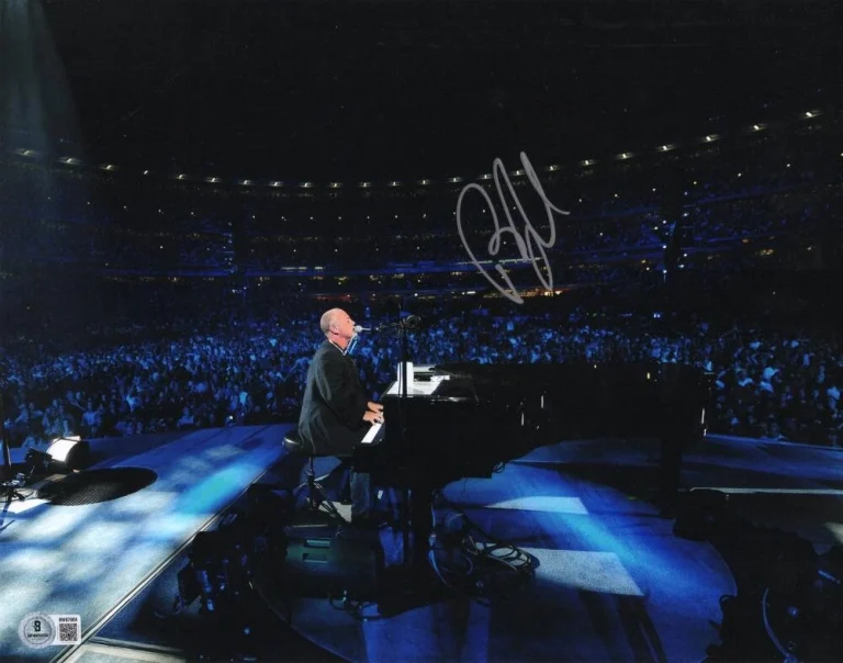 Billy Joel Signed Autograph 11x14 Photo - Legendary Piano Man w/ Beckett COA