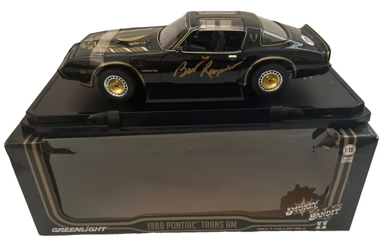 Burt Reynolds Signed Autographed Smokey & The Bandit 1:18 Scale Diecast Car PSA
