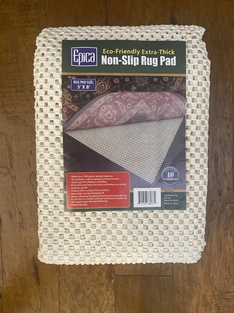 EPICA 5'x8' Eco Friendly Extra Thick Non-Slip Rug Pad, Plant Derived Materials