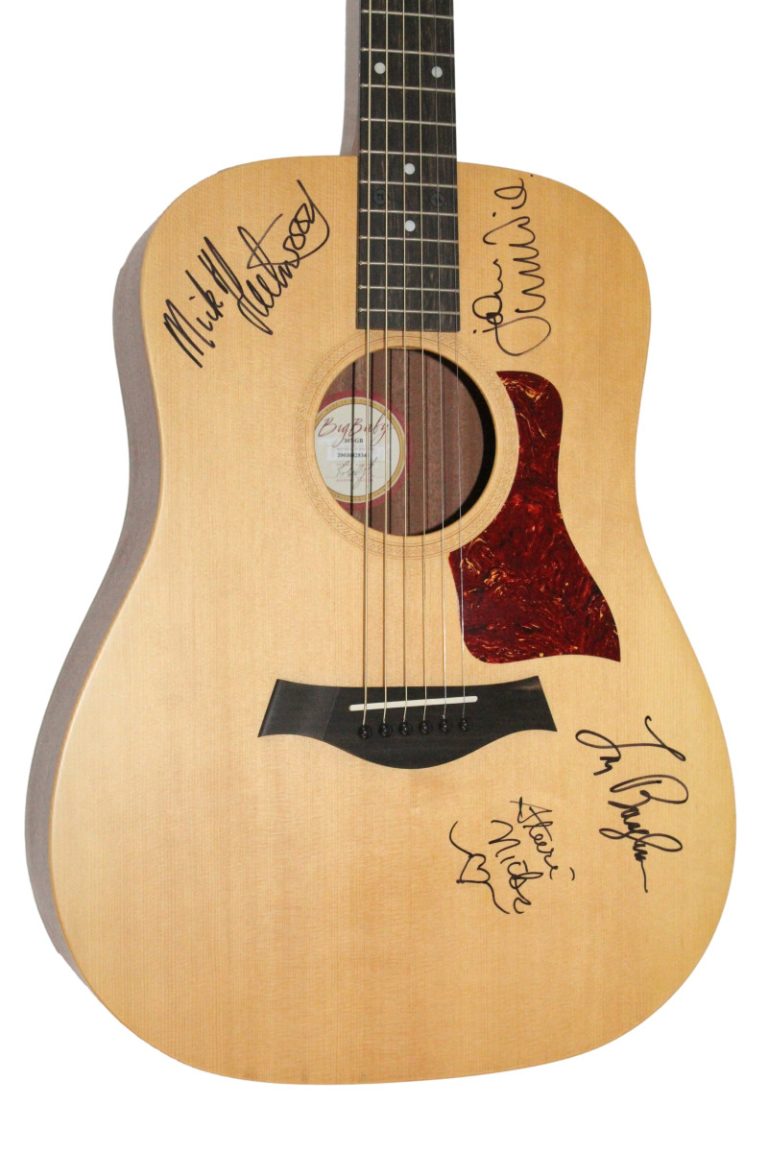Fleetwood Mac Band Signed Autograph Acoustic Guitar - Stevie Nicks Mick +2 JSA