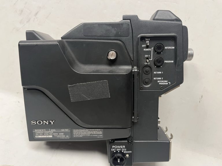Sony CA-TX7 TV Video Camera Adapter Parted From A Working Camera