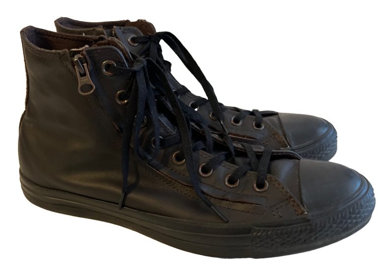 Mens Size 10 Converse Chuck Taylor All Star Double Zip High 'Chocolate'  140002C