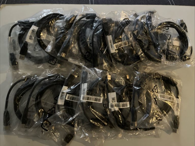 Lot Of 14 HP OEM 6 feet USB 3.0 Printer Cable USB Type A to B Male Black